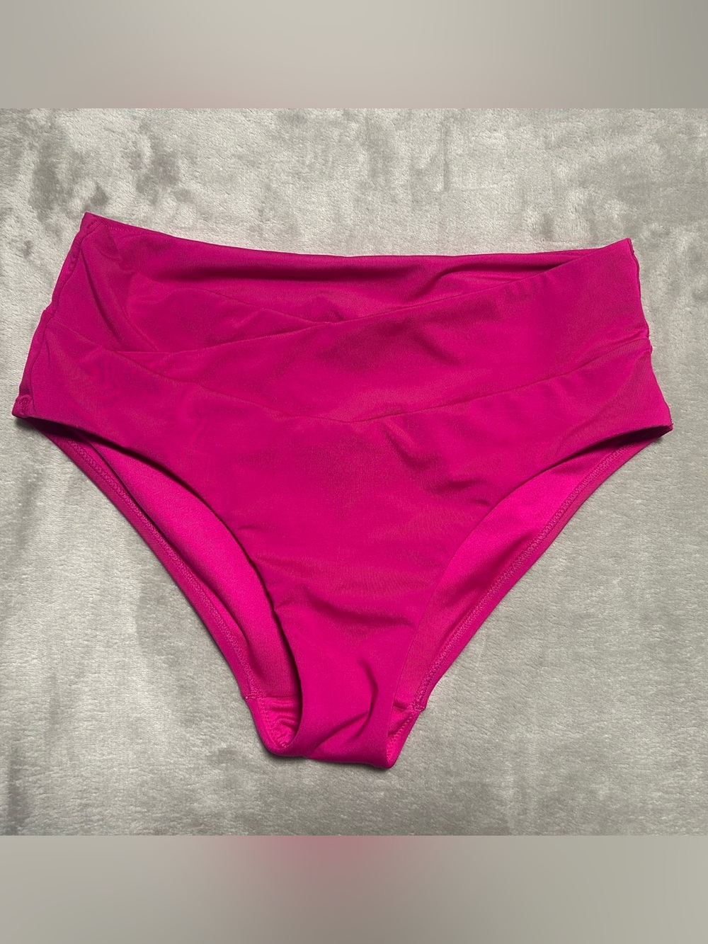 Athleta High Waist Bikini Bottom Women’s Small Pink